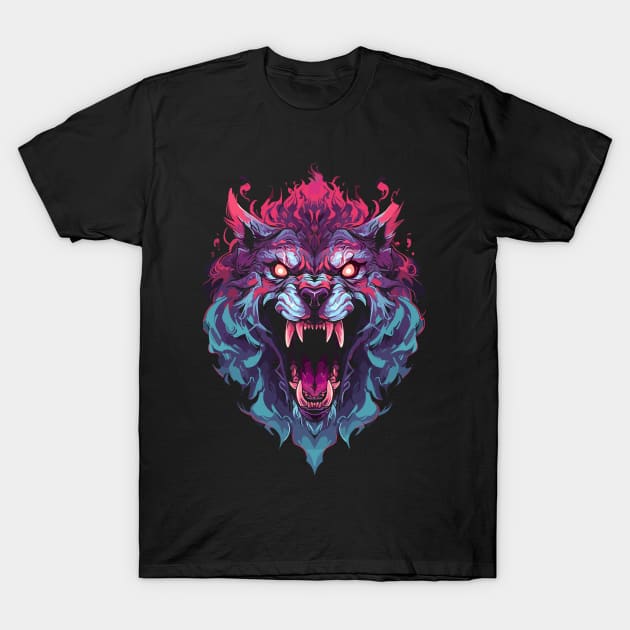 Angry Beast T-Shirt by crula